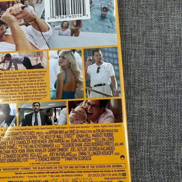 The Wolf of Wall Street Movie DVD Leonardo DiCaprio,‎ Jonah Hill - Picture 6 of 9